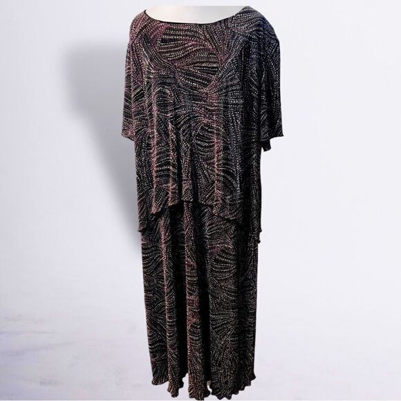 CONNECTED MAXI WOMENS DRESS, Sz 18W - Picture 8 of 10